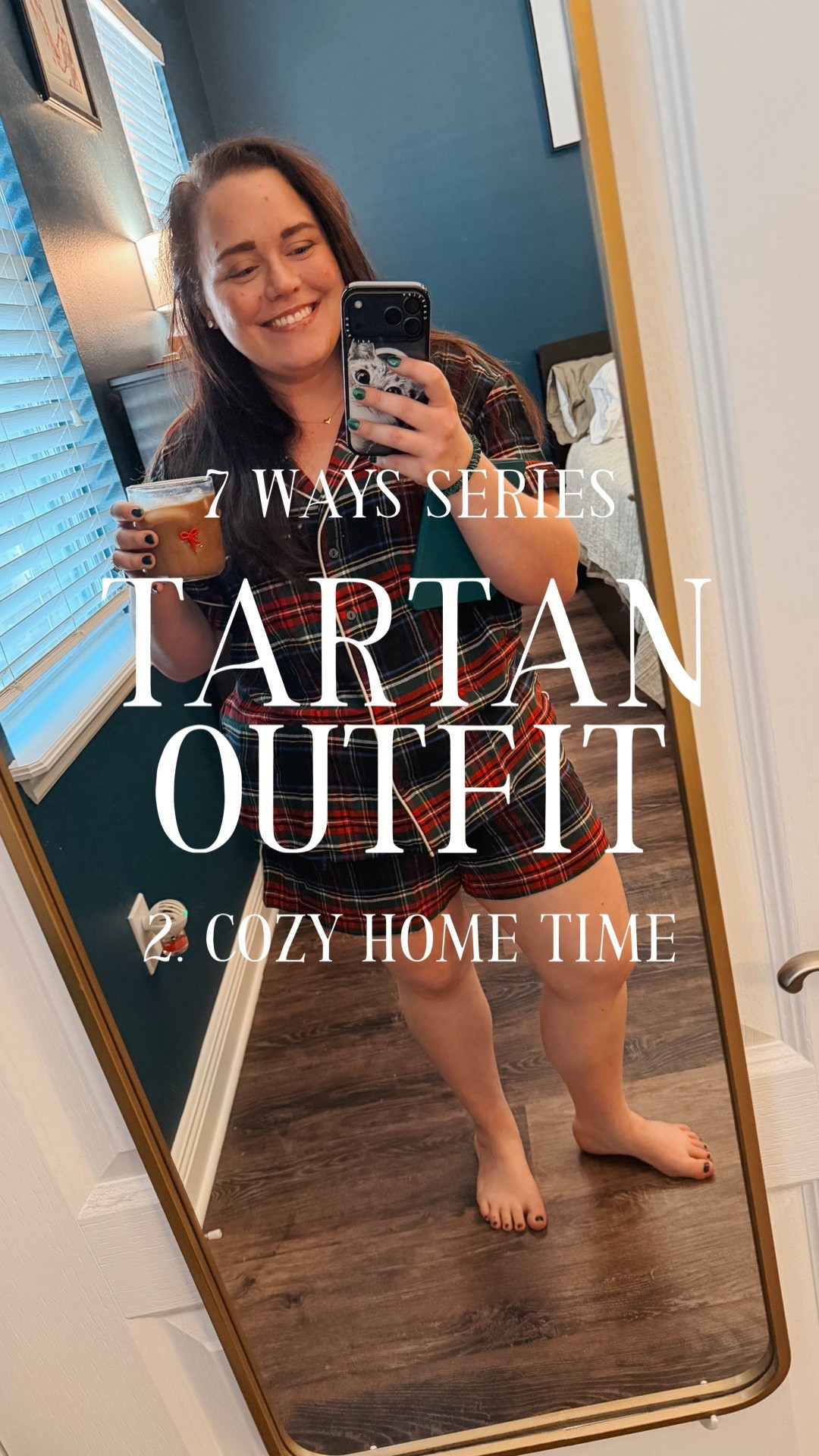 Styling tartan plaid for a cozy day at home 💚

#LTKdayinmylife #LTKHoliday #LTKmorningroutine