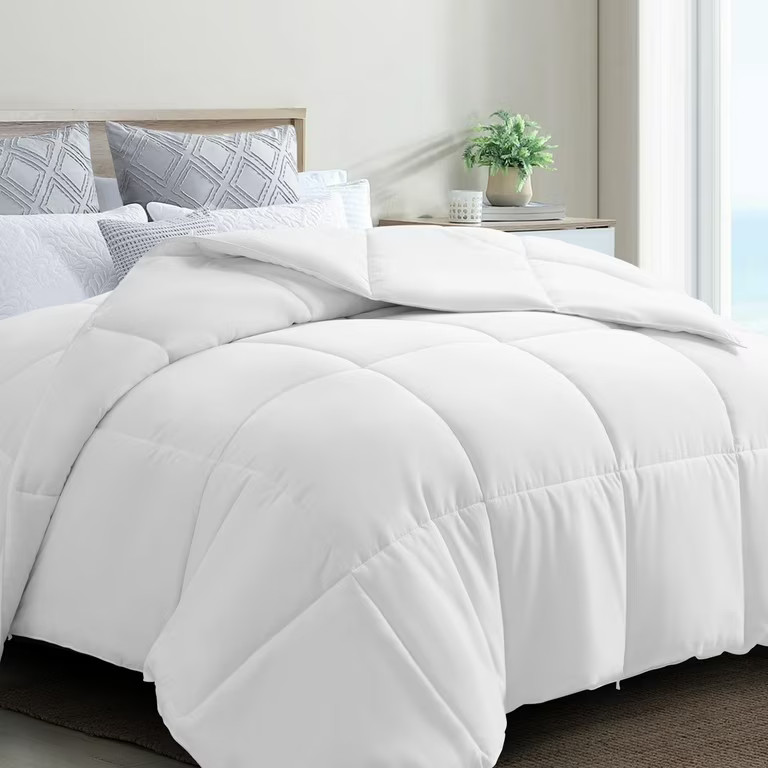 Balichun King Comforter Duvet Insert - Down Alternative White Comforter King Size, Quilted All Se... | Walmart (US)