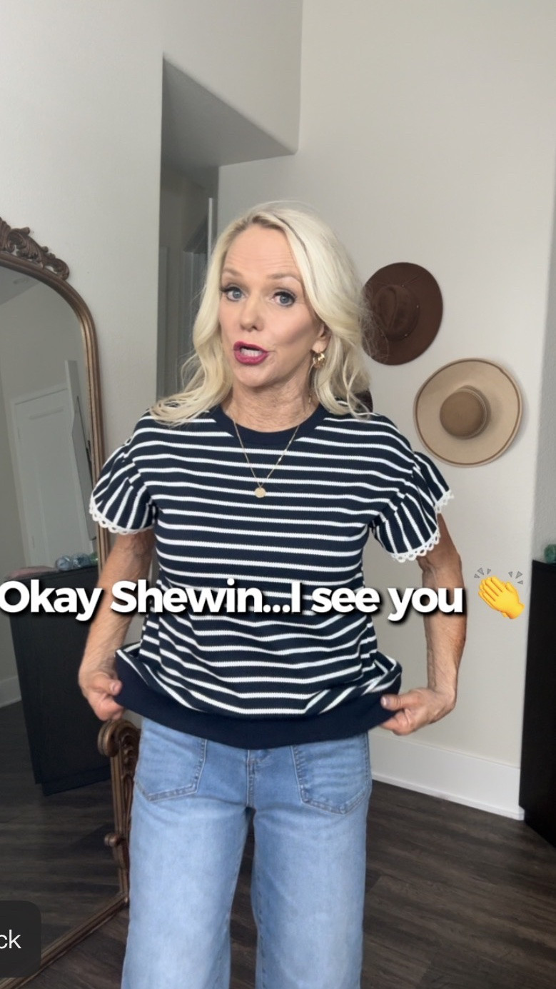 You know those tops you throw on “just for comfort”… and then end up getting compliments all day? 👀✨

THIS is that top.

The rib knit texture, relaxed fit, and striped detail give it that effortless “put together without trying too hard” look that everyone is loving right now. It’s lightweight, flattering, crazy easy to style, and honestly looks way more boutique than Amazon 🤍

Wearing this once was enough to make me want more colors 😅

Linked in my storefront & LTK 🫶 #AmazonFashion #SHEWINStyle #EffortlessStyle #ElevatedCasual