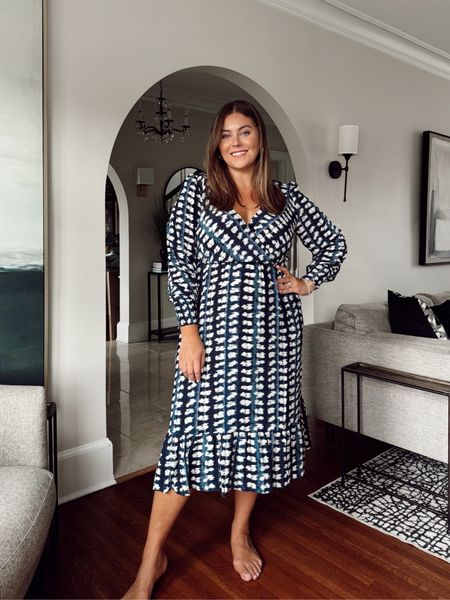Love this work-friendly spring dress. Perfect spring outfit and packs well for vacation. Wearing size XL. This dress is under $20! #WalmartPartner #walmartfashion @walmartfashion

#LTKstyletip #LTKmidsize #LTKtravel