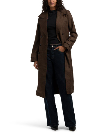 Relaxed City Trench Coat | TJ Maxx