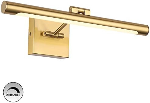 LED Picture Light Fixtures Dimmable 16.54 Inch, Joosenhouse Modern Metal Artwork Wall Lamps with Sin | Amazon (US)