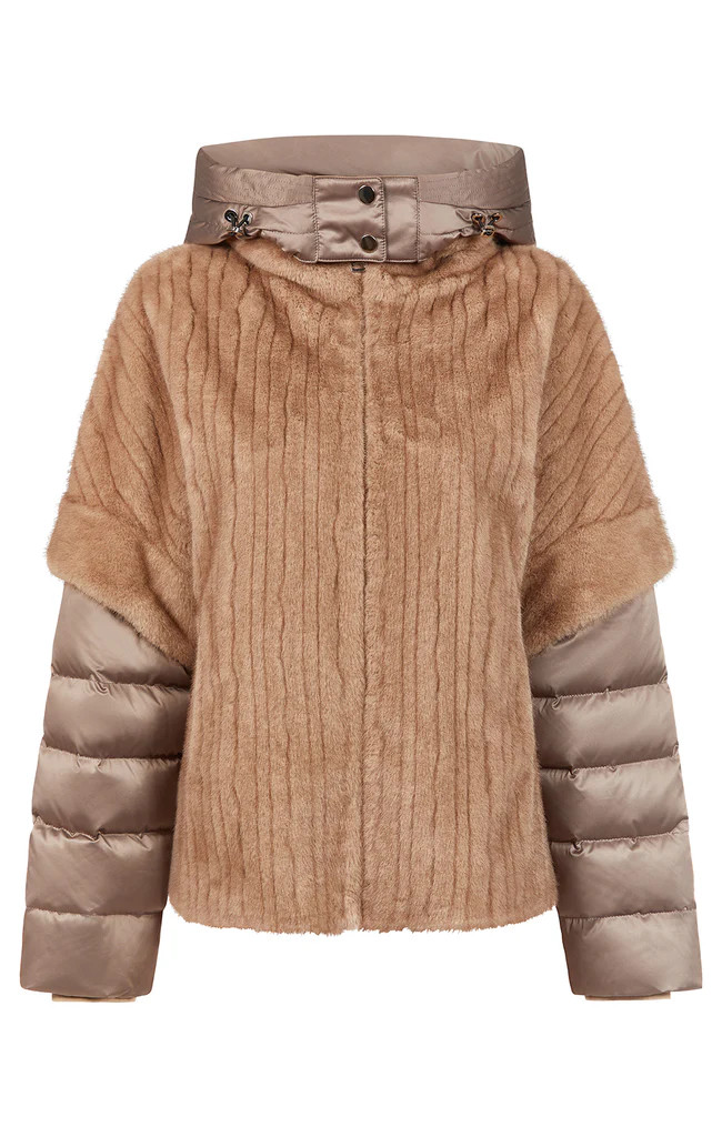 Convertible Faux-Fur Puffer | Etcetera