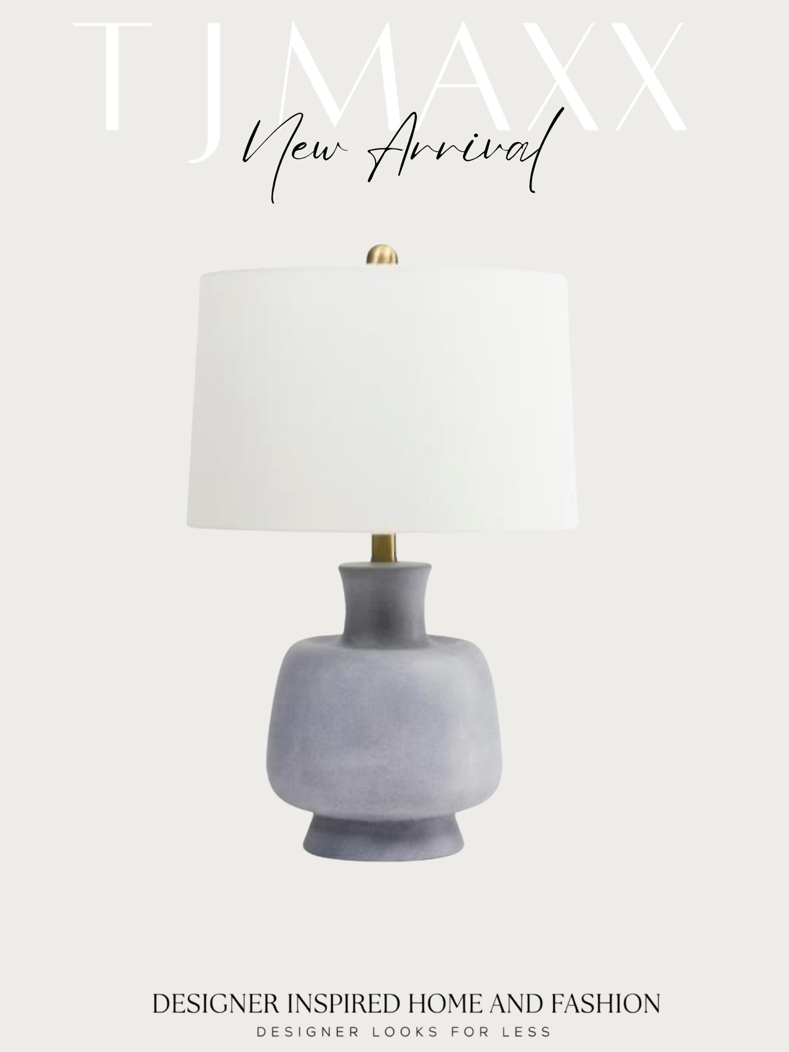 New arrival table lamp from TJMaxx!

#LTKHome