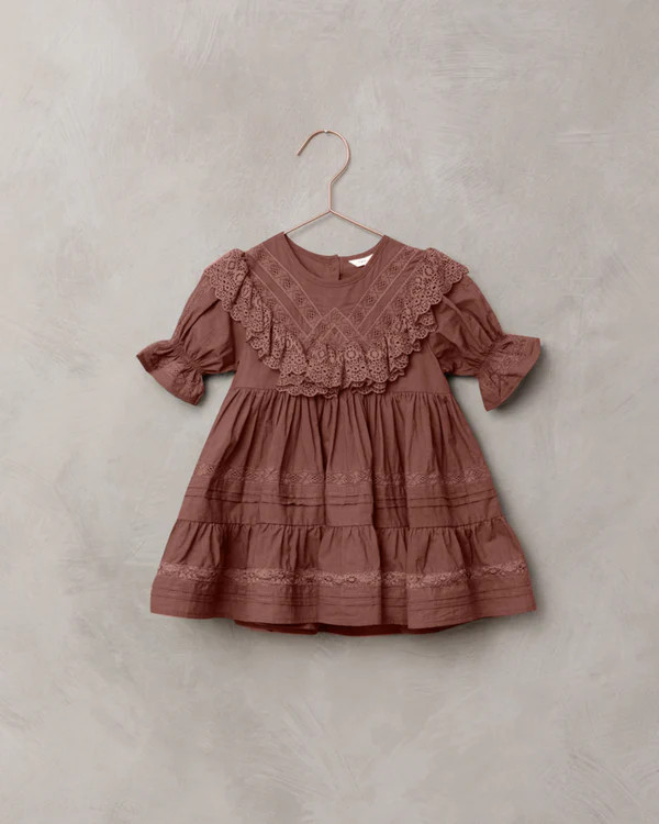 genevieve dress | wine | Noralee