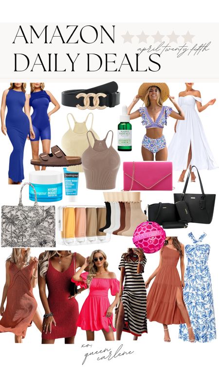 Amazon Daily Deals I absolutely love! So many cute spring finds, spring outfit ideas, vacation outfits, sandals, basics, midsize fashion finds and beauty finds on deal today from Amazon !



#LTKSeasonal #LTKfindsunder50 #LTKsalealert
