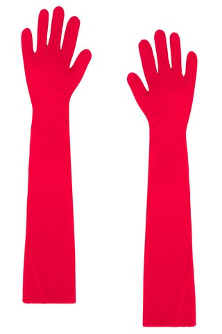Anna October Manon Long Gloves in Red from Revolve.com | Revolve Clothing (Global)