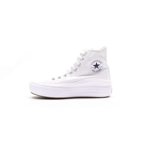Converse Women's Sneaker, White Natural Ivory Black, 7.5 | Amazon (US)