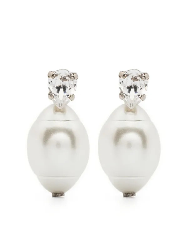 Simone Rocha Pearl Drop Earrings - Farfetch | Farfetch Global
