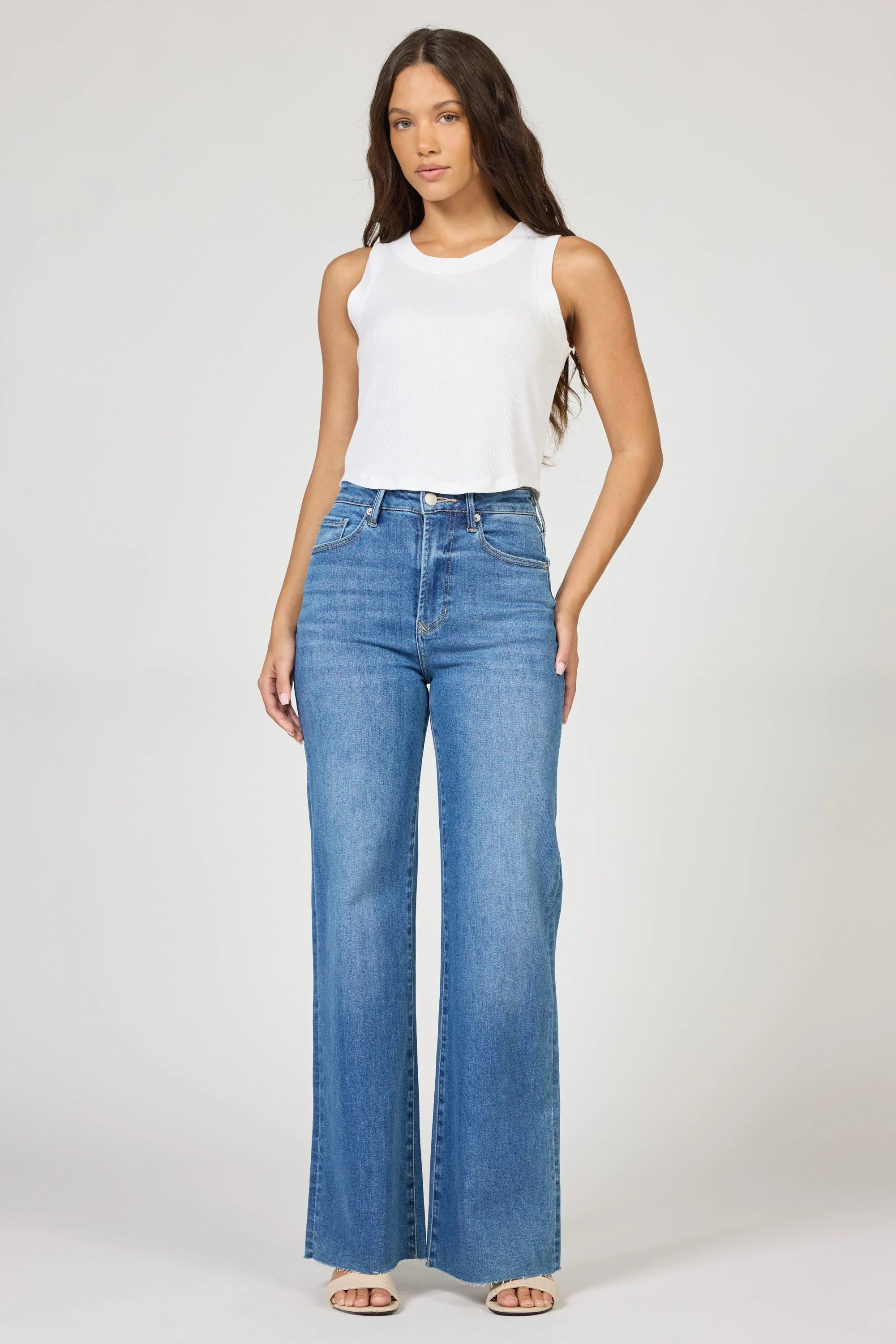 FIONA WIDE LEG JEAN | Dear John Denim