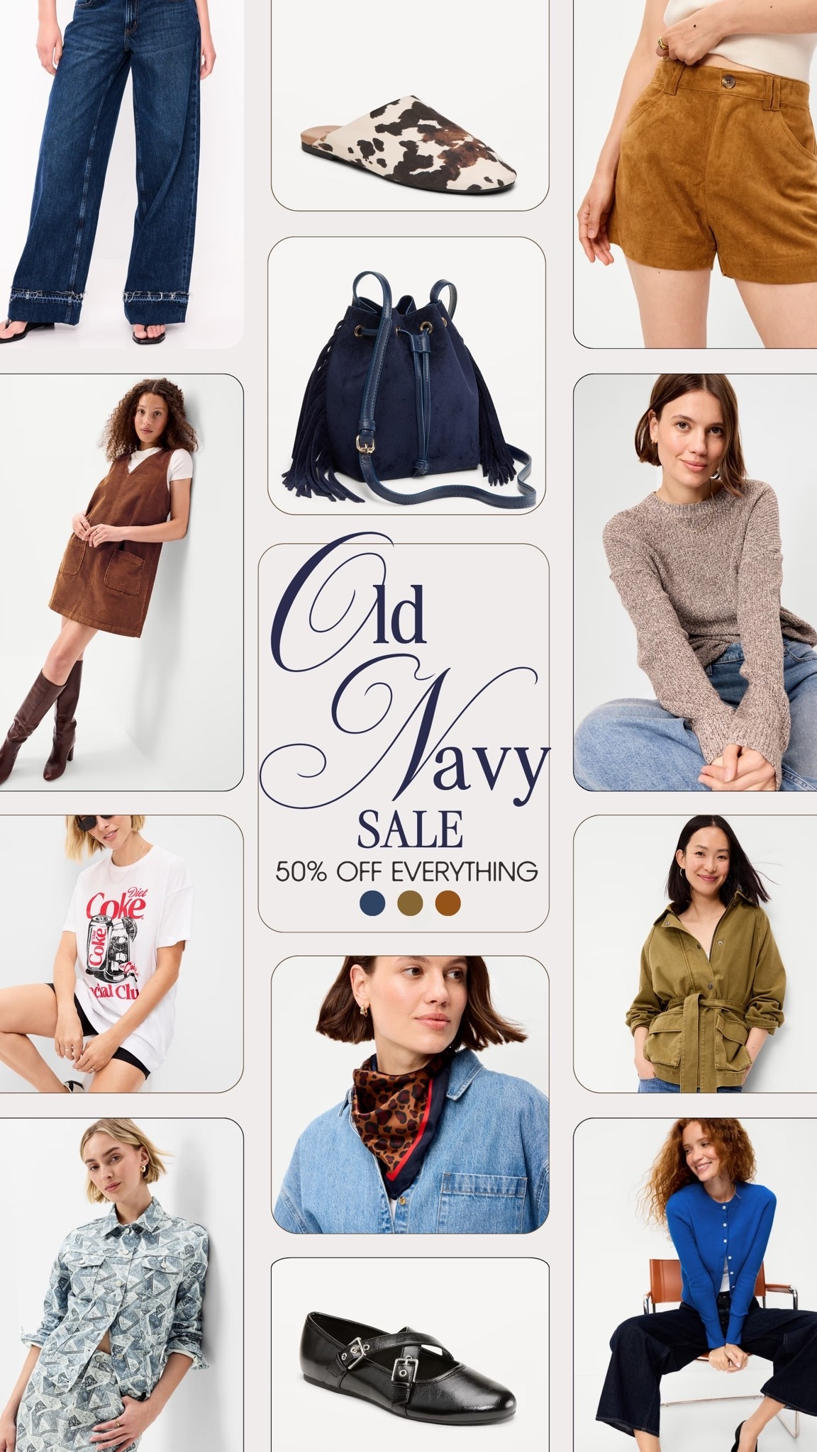EVERYTHING at Old Navy is currently 50% off!! Just in time for us to turn our closets over to fall items! 


Womens fashion, Autumn Apparel, Old Navy Sale, Fall Fashion, Seasonal Outfit Inspo

#LTKSaleAlert #LTKSeasonal #LTKgrwm