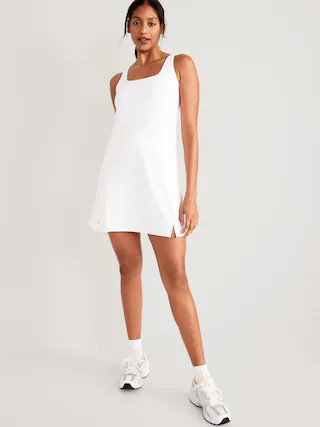 PowerSoft Square-Neck Athletic Dress | Old Navy (CA)