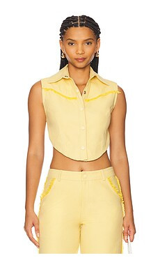 Rangel Antonella Top in Dusty Sun from Revolve.com | Revolve Clothing (Global)