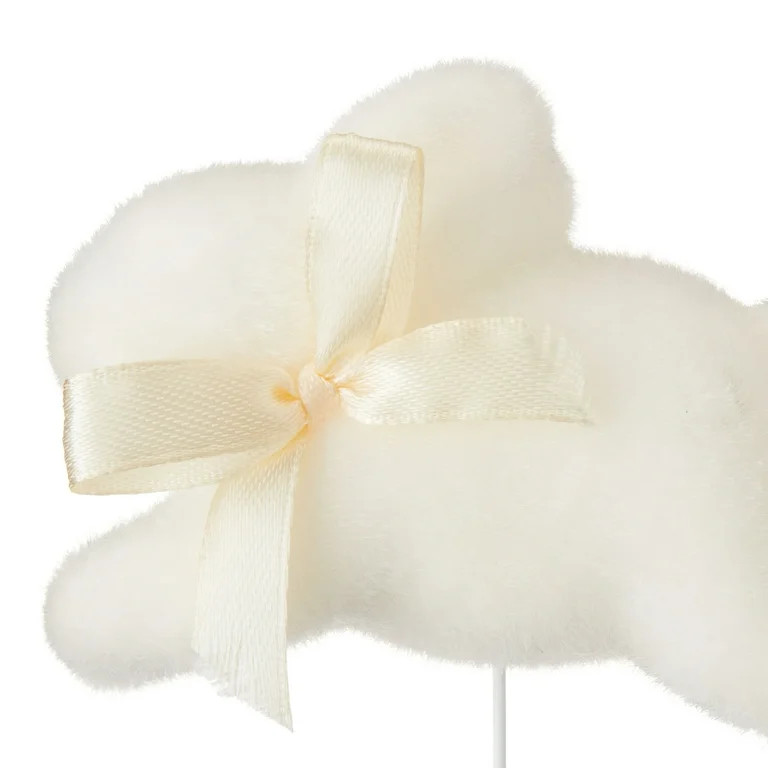 Easter White Bunny Decorative Pick, 10 in, by Way To Celebrate | Walmart (US)