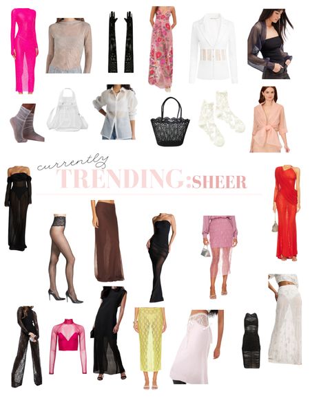 Trending sheer, spring style, spring colors

#LTKfindsunder100 #LTKstyletip #LTKSeasonal