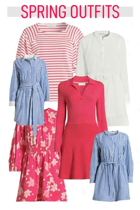 Partnering with @walmartfashion to share some of my favorite spring outfits! This pink dress and this blue and white stripe dress and so many more affordable finds. #walmartpartner #walmartfashion

#LTKstyletip #LTKfindsunder50 #LTKSeasonal