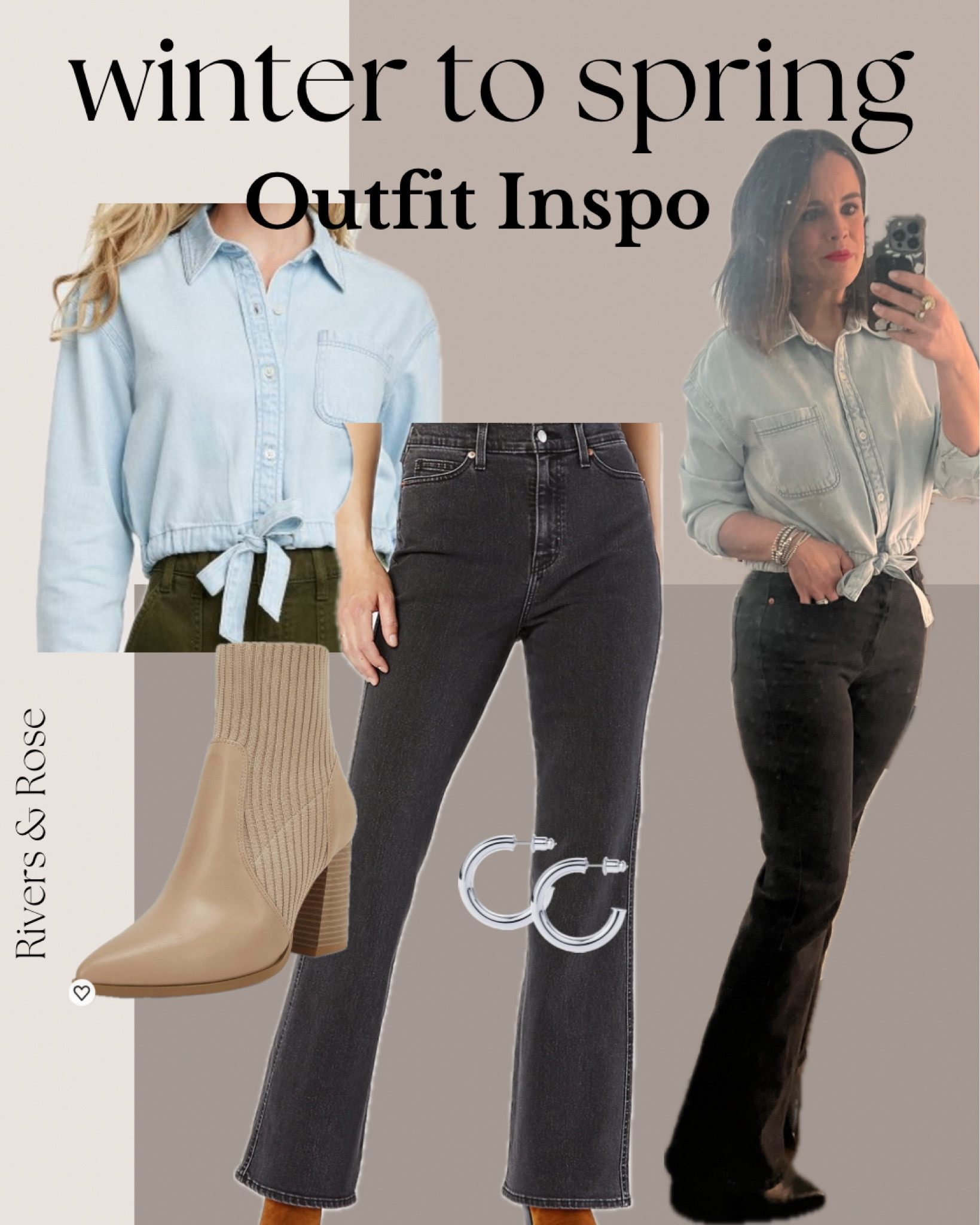 Love this winter to spring look! 

#LTKstyletip #LTKSeasonal #LTKfindsunder50