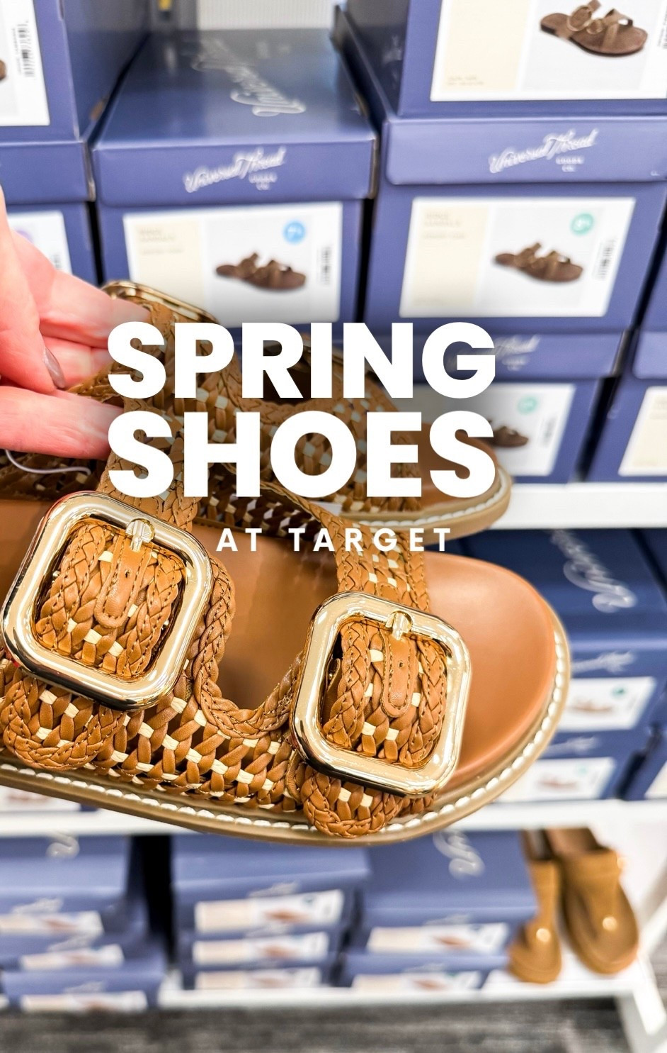 Spring Shoes 🌷👡

It may still be chilly here in the Northeast, but our mind has officially checked out of winter and is already planning spring outfits… which means one thing: sandal season is coming.

Good news — Target already has the cutest fresh styles in stock, ready to carry us from cool mornings to sunny afternoons in style. ☀️


#SpringStyle
#TargetFinds
#NortheastLiving
#SandalSeason
#MomStyle