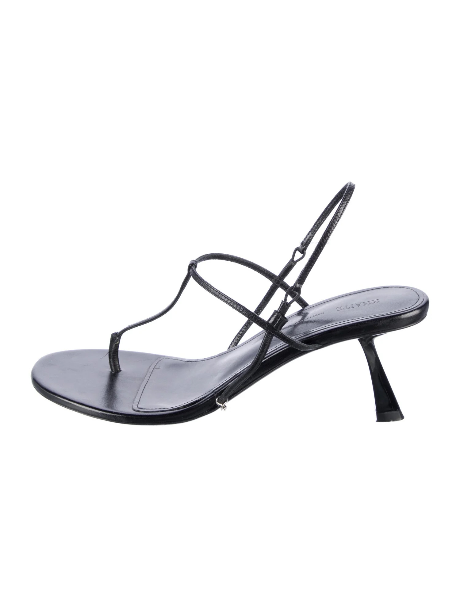 Leather T-Strap Sandals | The RealReal
