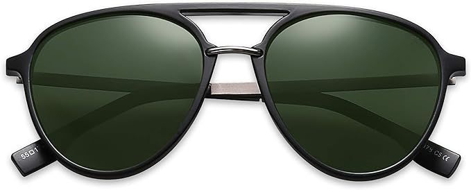 SOJOS Oversized Polarized Sunglasses for Women Men Aviator Ladies Shades Big Frame SJ2078 | Amazon (US)
