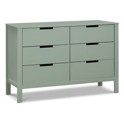 Carter's by daVinci Colby 6-Drawer Double Dresser - Light Sage | Target