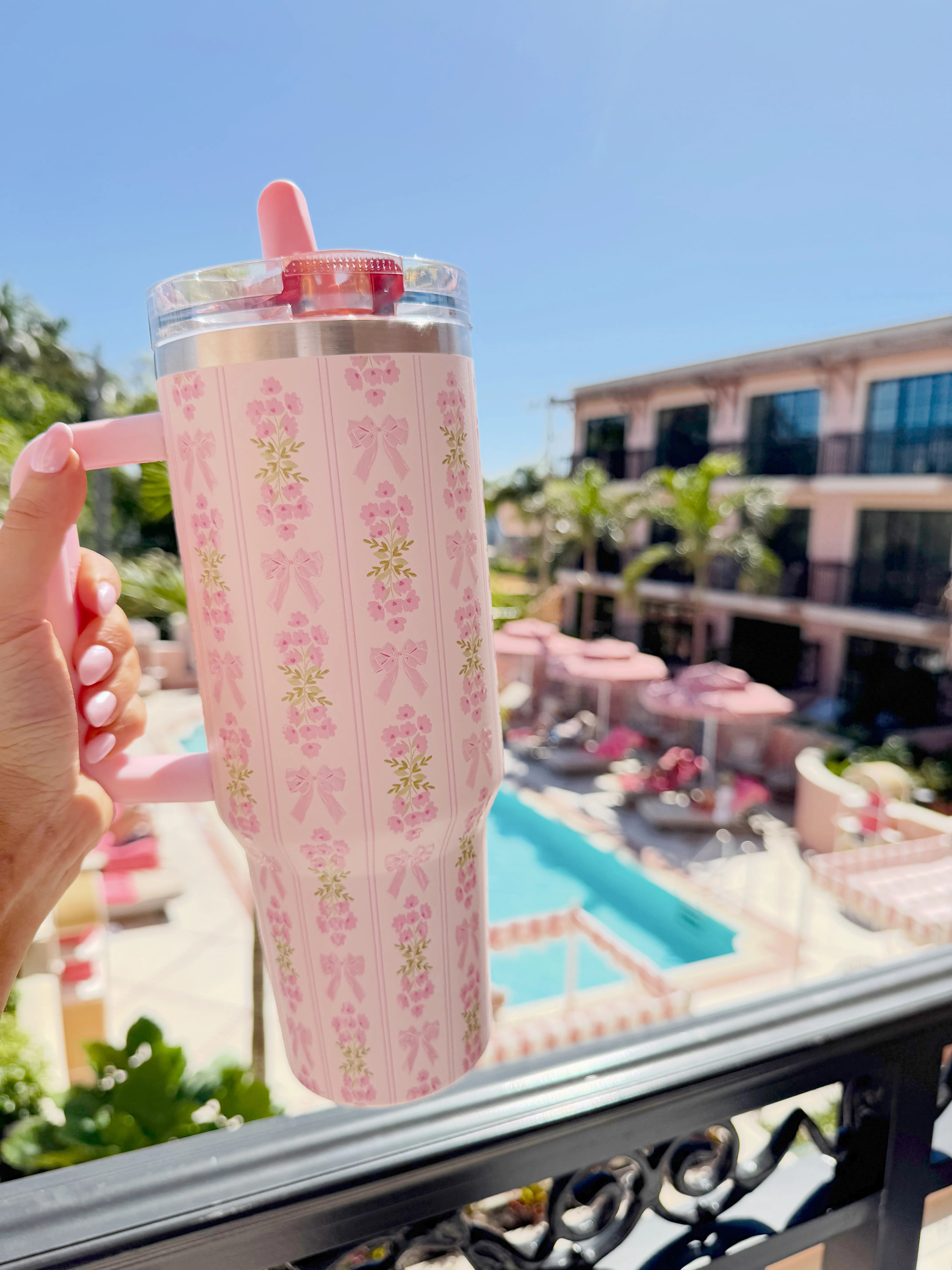 40 oz Oh So Fancy Pink Tumbler | Shop Your Darling Style