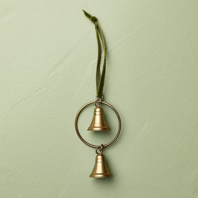 Brass Bell Ring Christmas Tree Ornament - Hearth & Hand™ with Magnolia | Target