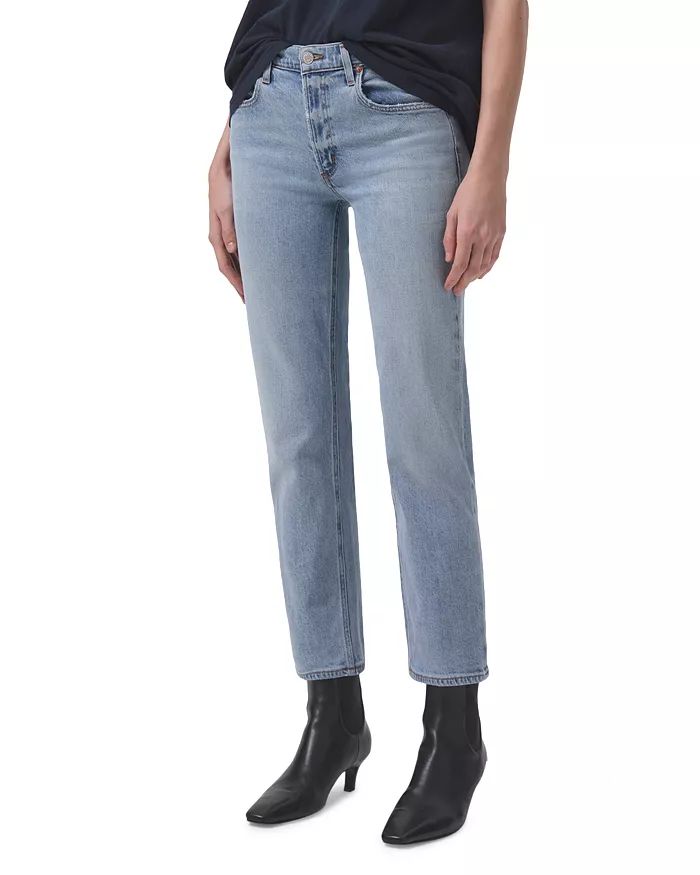 Kye High Rise Straight Jeans in Diversion | Bloomingdale's (US)