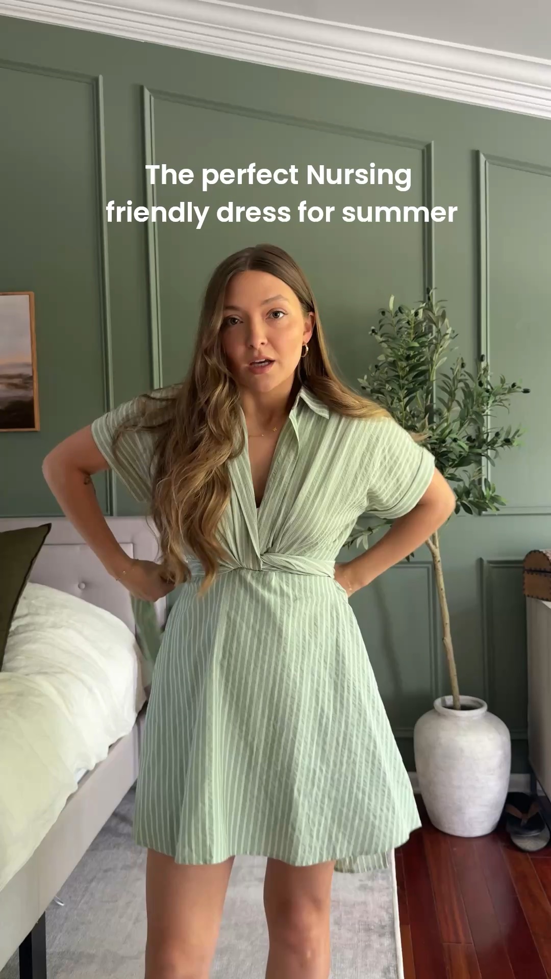 The perfect summer dress that is also perfect for breast-feeding/nursing moms then post them looking to be cute and comfortable! I’m wearing a size small, which is my shoe size

#LTKBump #LTKootd #LTKmomlife