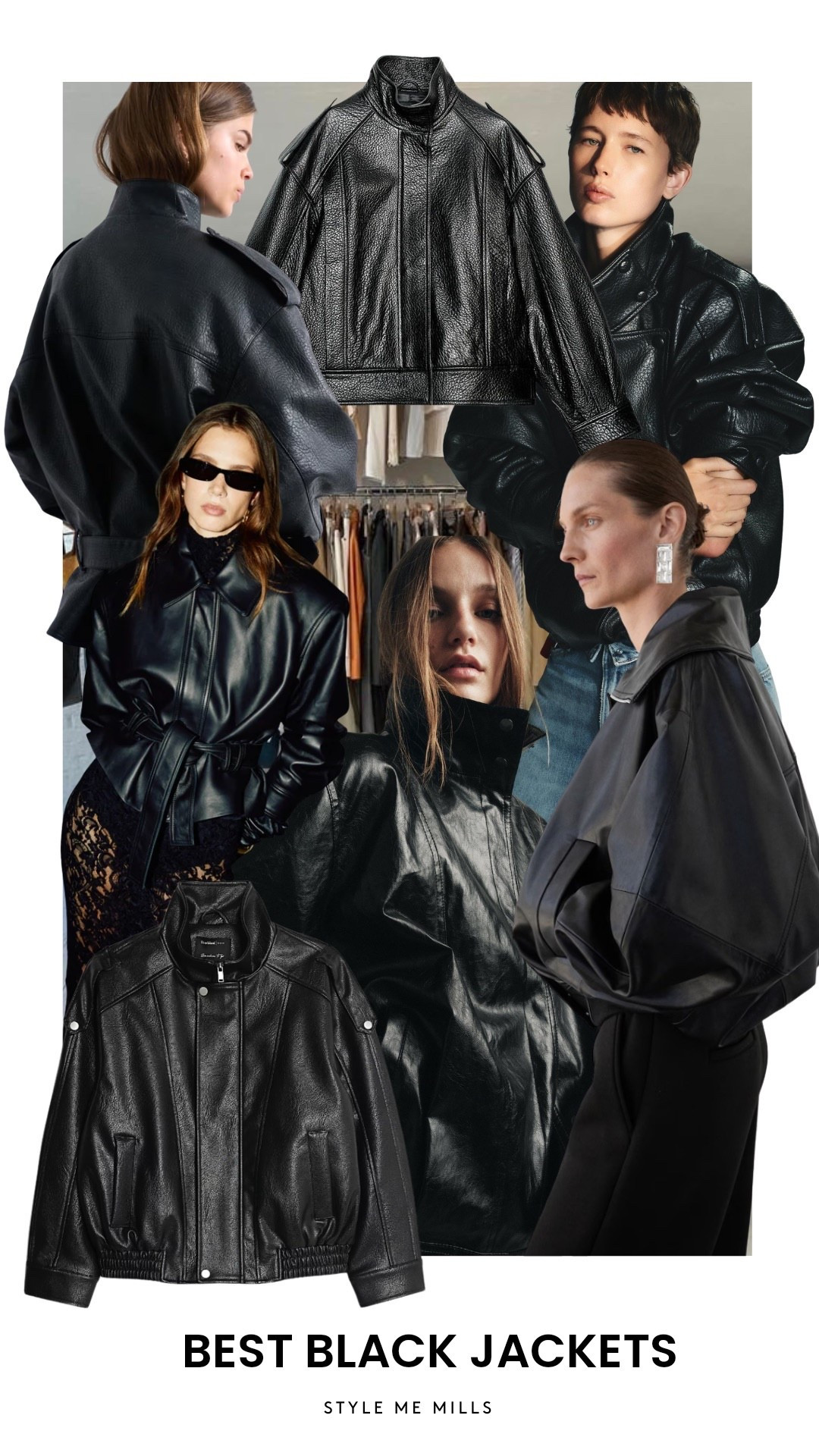 A round up of the best black leather / faux leather jackets 🖤

#LTKautumn #LTKstyletip #LTKuk