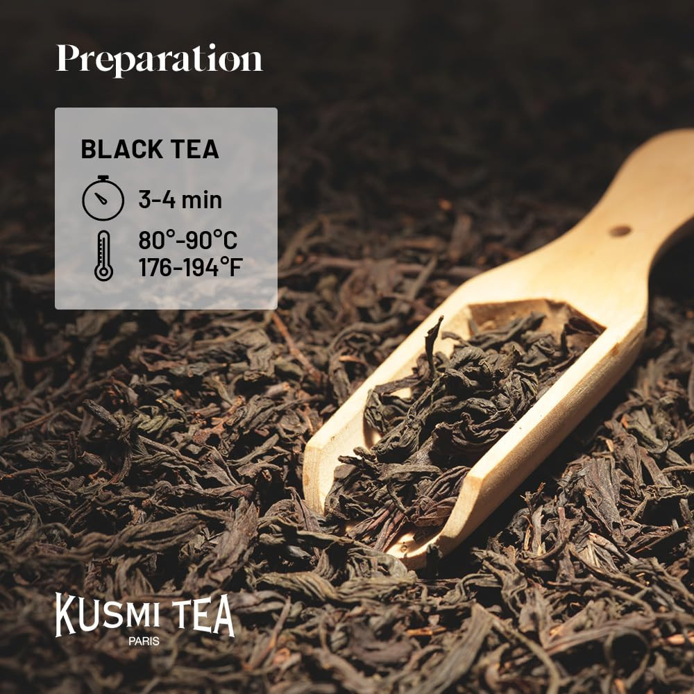 Kusmi Tea - Tchaï of the Tiger - Organic Indian Black Tea with Spices - Chai Tea - Organic Flavo... | Amazon (US)