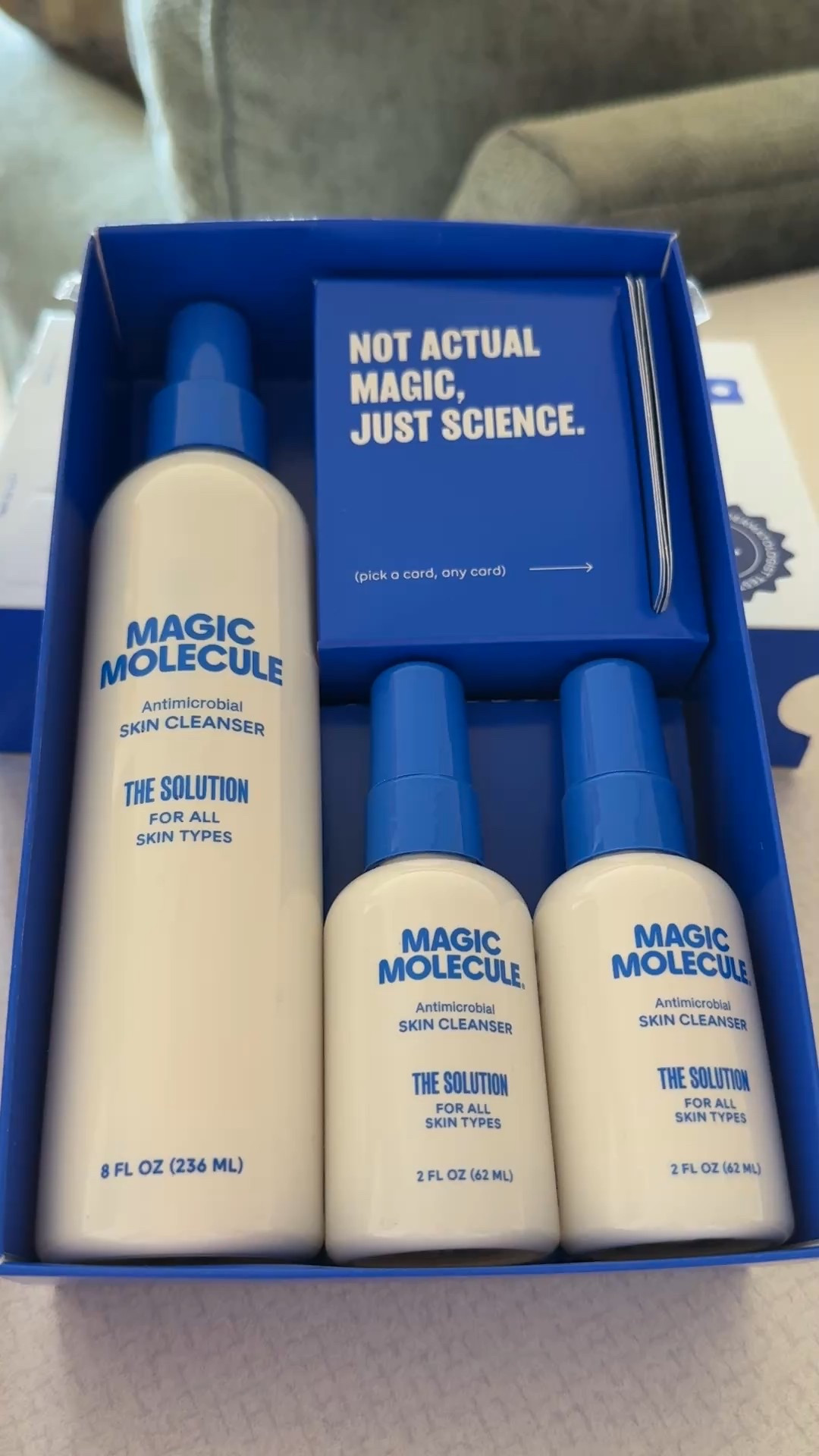 i cannot WAIT to try magic molecule!!! i have heard so many great things so naturally i had to pick it up before our weekend trip to the beach!
my acne has been extra bad recently & i can’t figure out what has made it get worse — lets hope this helps!

#LTKFamily #LTKFestival #LTKTravel