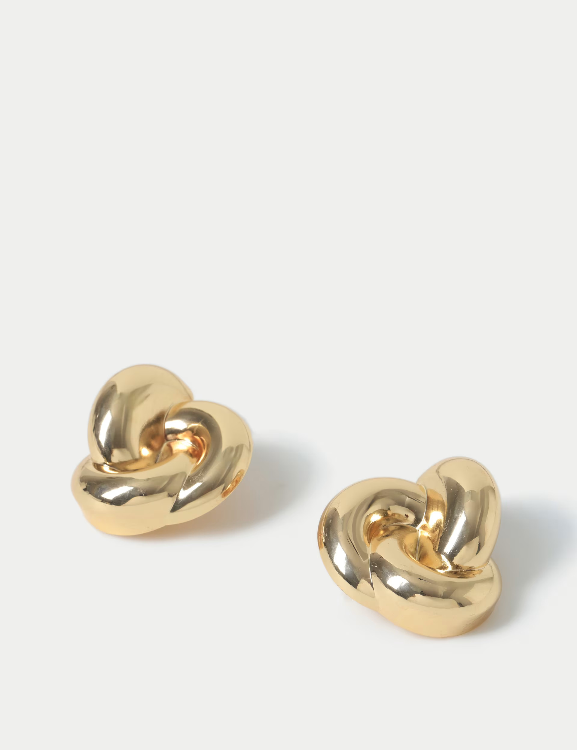 Gold Tone Oversized Twist Knot Earring | Marks & Spencer (UK)