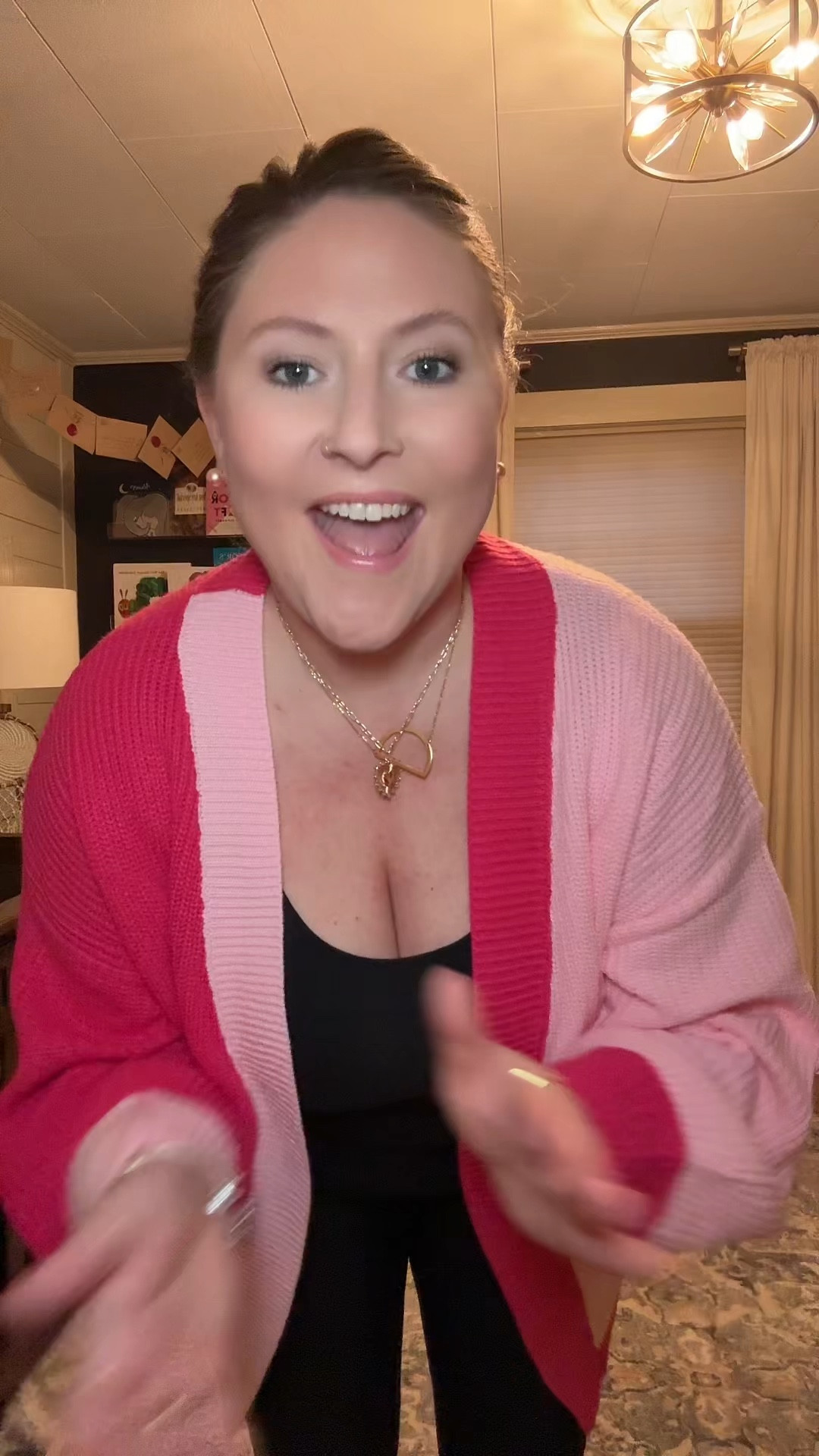 Such a cute ootn for the Valentine’s season! 🩷🖤

Wearing XL in cardi & leggings

#LTKSeasonal #LTKStyleTip #LTKMidsize