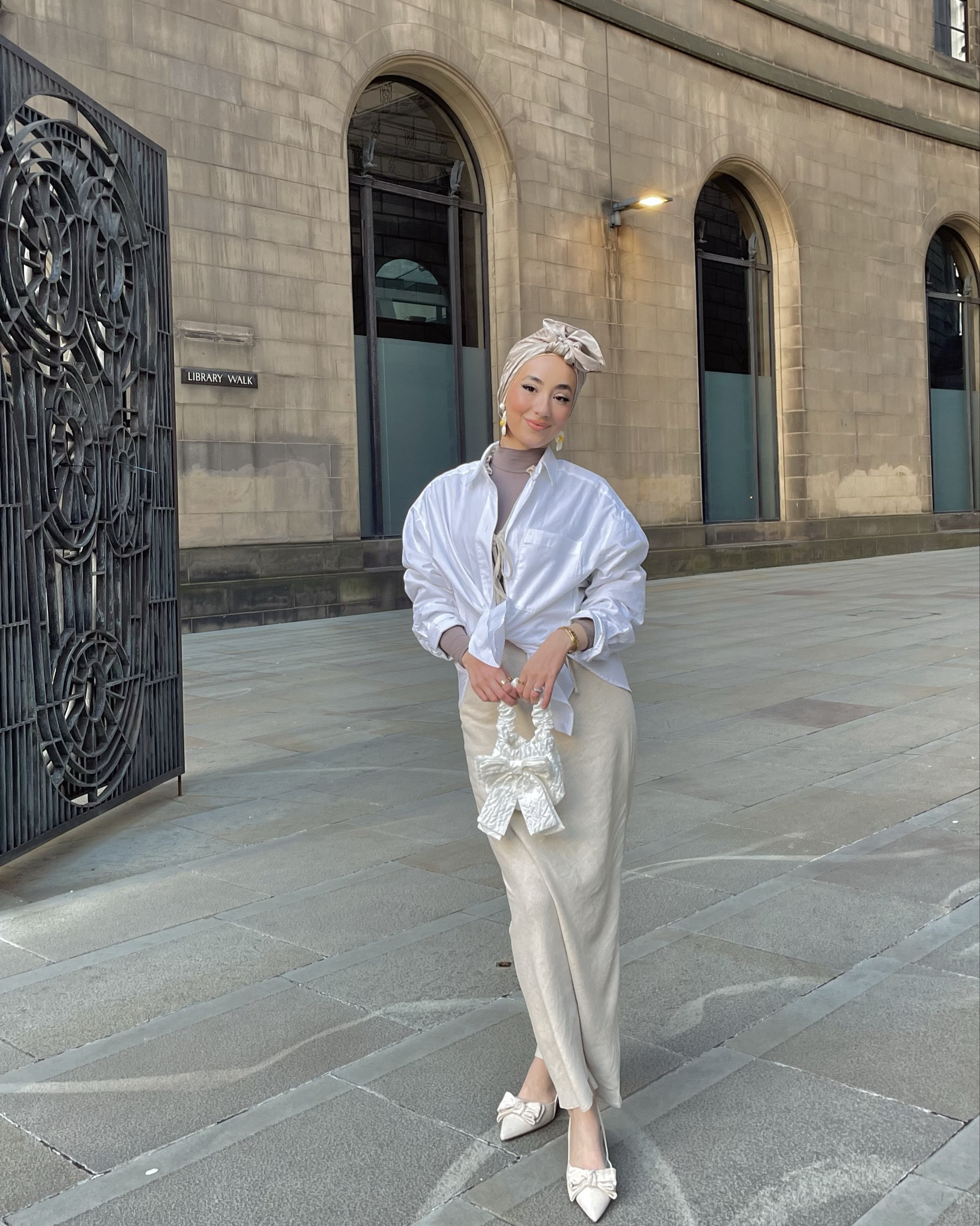 Loved this outfit so much 🥹 you guys need to try a linen skirt with an oversized white shirt & these shoes !!! Can’t stop wearing them 

#LTKshoes #LTKmodest #LTKsummer
