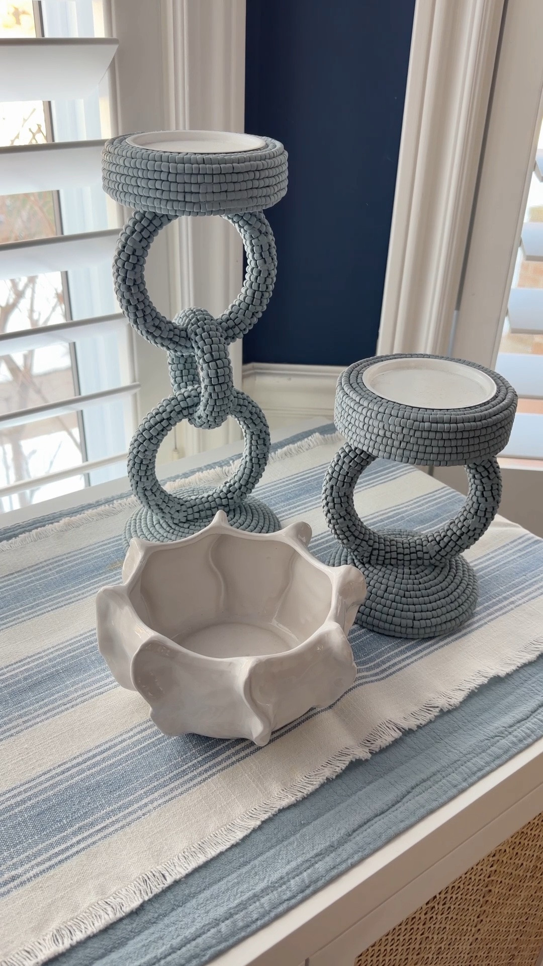 The most charming little Amazon find and I could not scroll past it 🤍 This unique white bowl is so cute and so affordable. It’s the kind of decorative piece that looks like it came from a boutique coastal home store and costs next to nothing. Perfect for a coffee table vignette, shelf styling, or as a pretty catch all.

#LTKHome #LTKSaleAlert