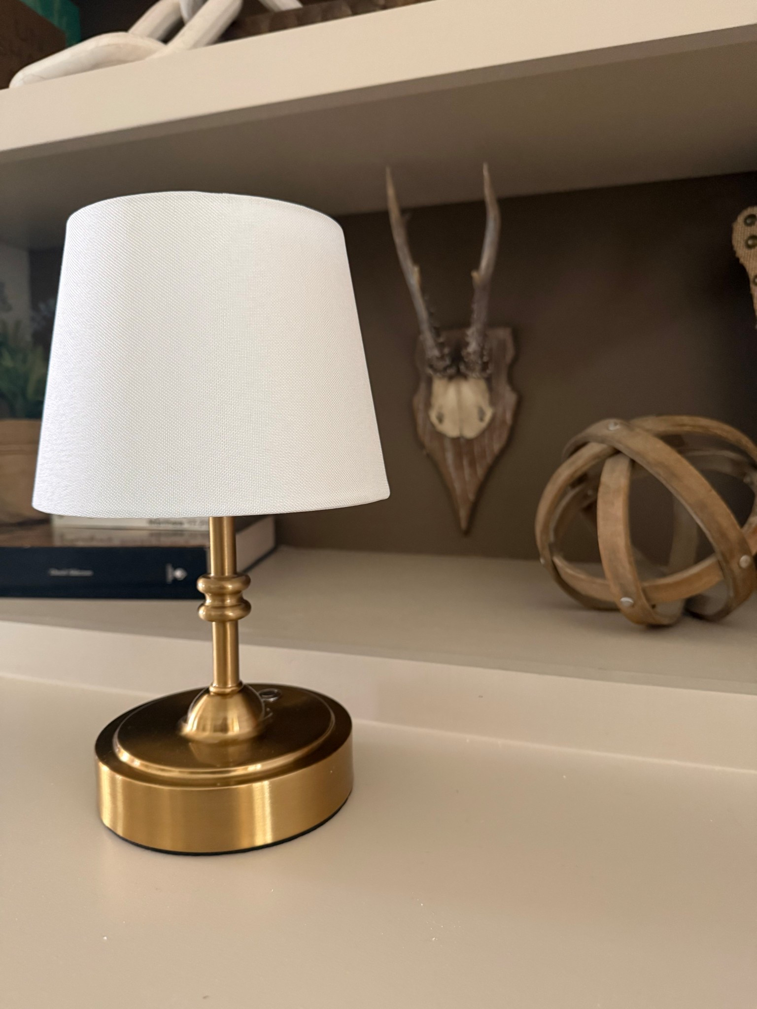 The best little cordless lamp! The battery lasts FOREVER and there are different light adjustments, depending on how much light you need  

#LTKHome