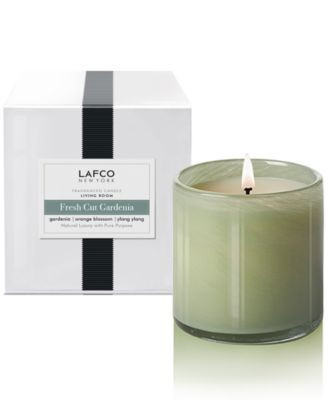 Lafco New York Fresh Cut Gardenia Living Room Candle Collection | Macy's