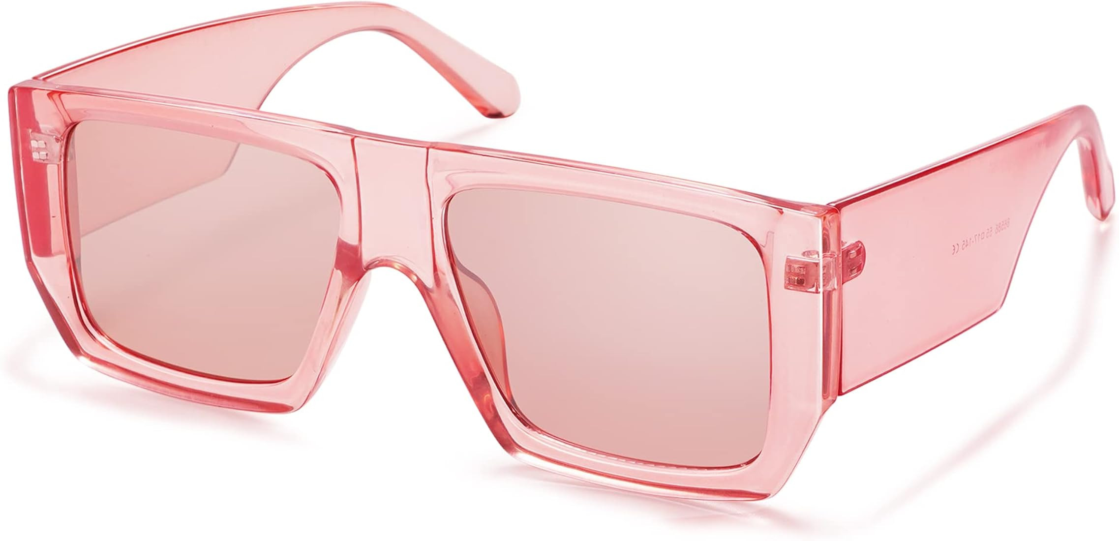 Appassal Oversized Flat Top Sunglasses For Women Big Fashion Square Shades AP3633 | Amazon (US)