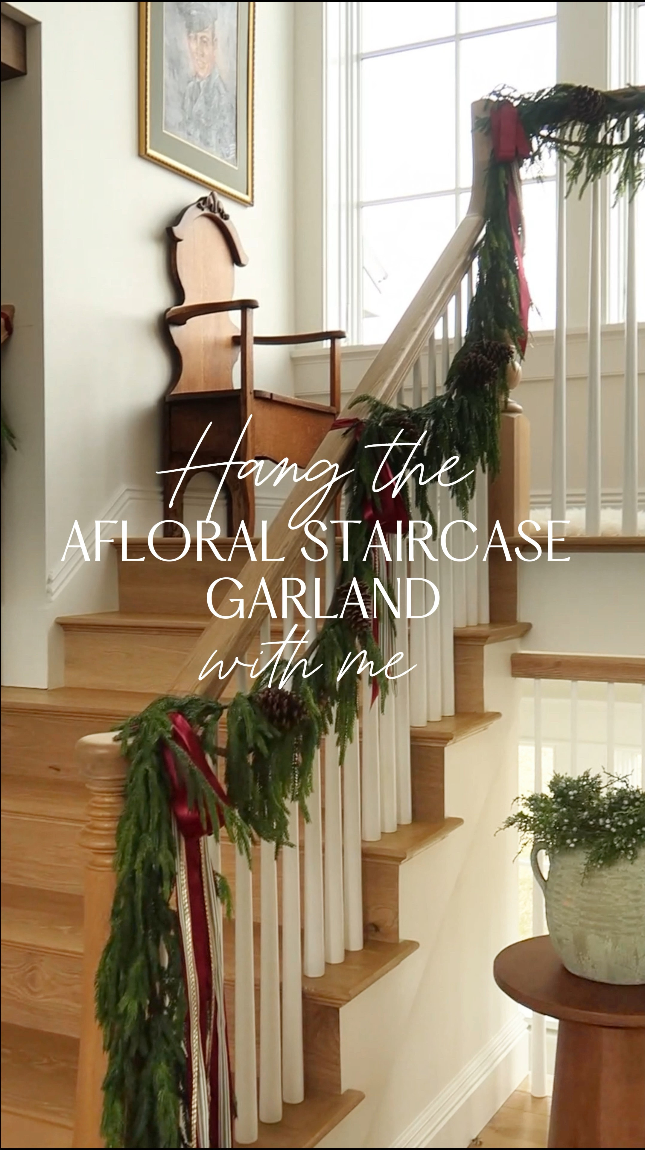 This is the most realistic Norfolk Line Garland I have worked with yet! I love how it looks and will double up for next year! 

Christmas Decor Ideas | Garland | Norfolk Pine | Staircase Garland | Afloral | Holidays | decor inspo 

#LTKHoliday #LTKSeasonal #LTKHome