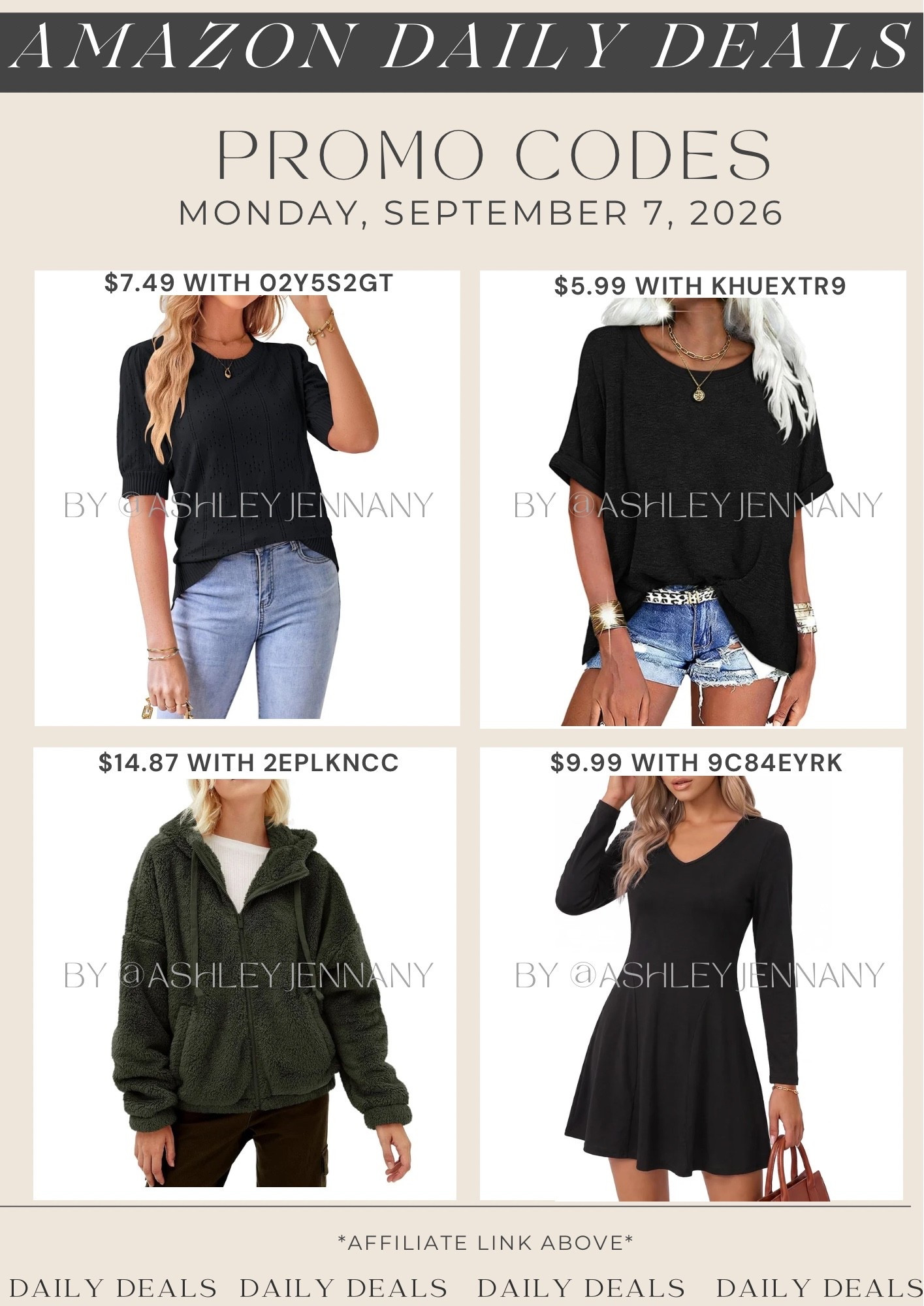 Amazon deals

#LTKMidsize #LTKSaleAlert #LTKSeasonal