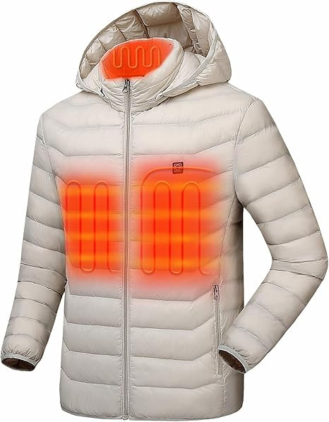 Venustas Heated Jacket with Battery Pack 5V (Unisex), Heated Coat for Women and Men with Detachab... | Amazon (US)