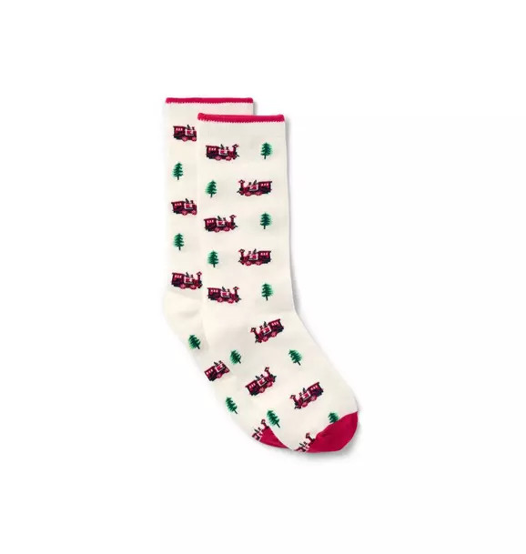 Train Icon Sock | Janie and Jack