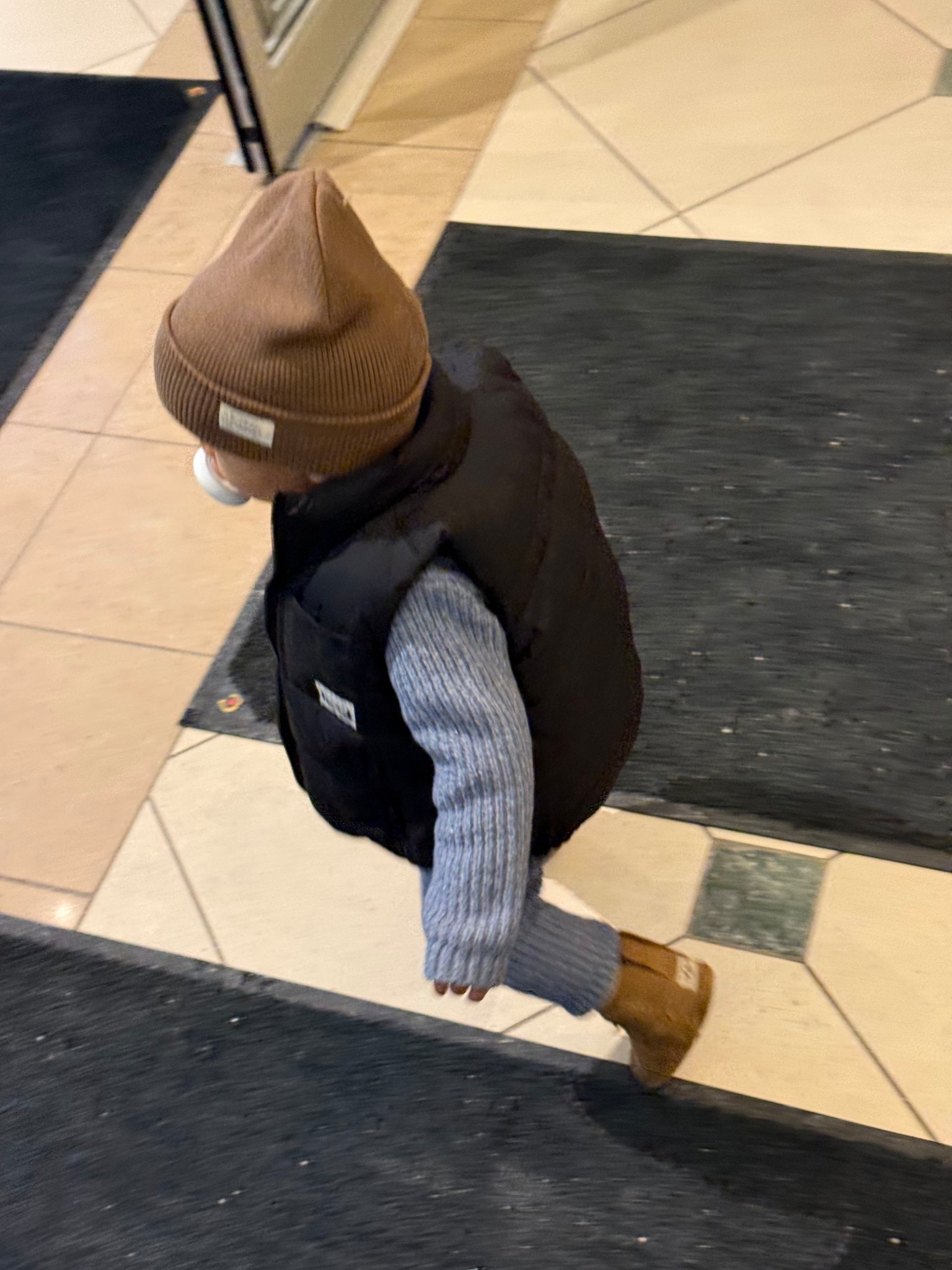 Trying to grab a pic of a toddler is absolutely an extreme sport