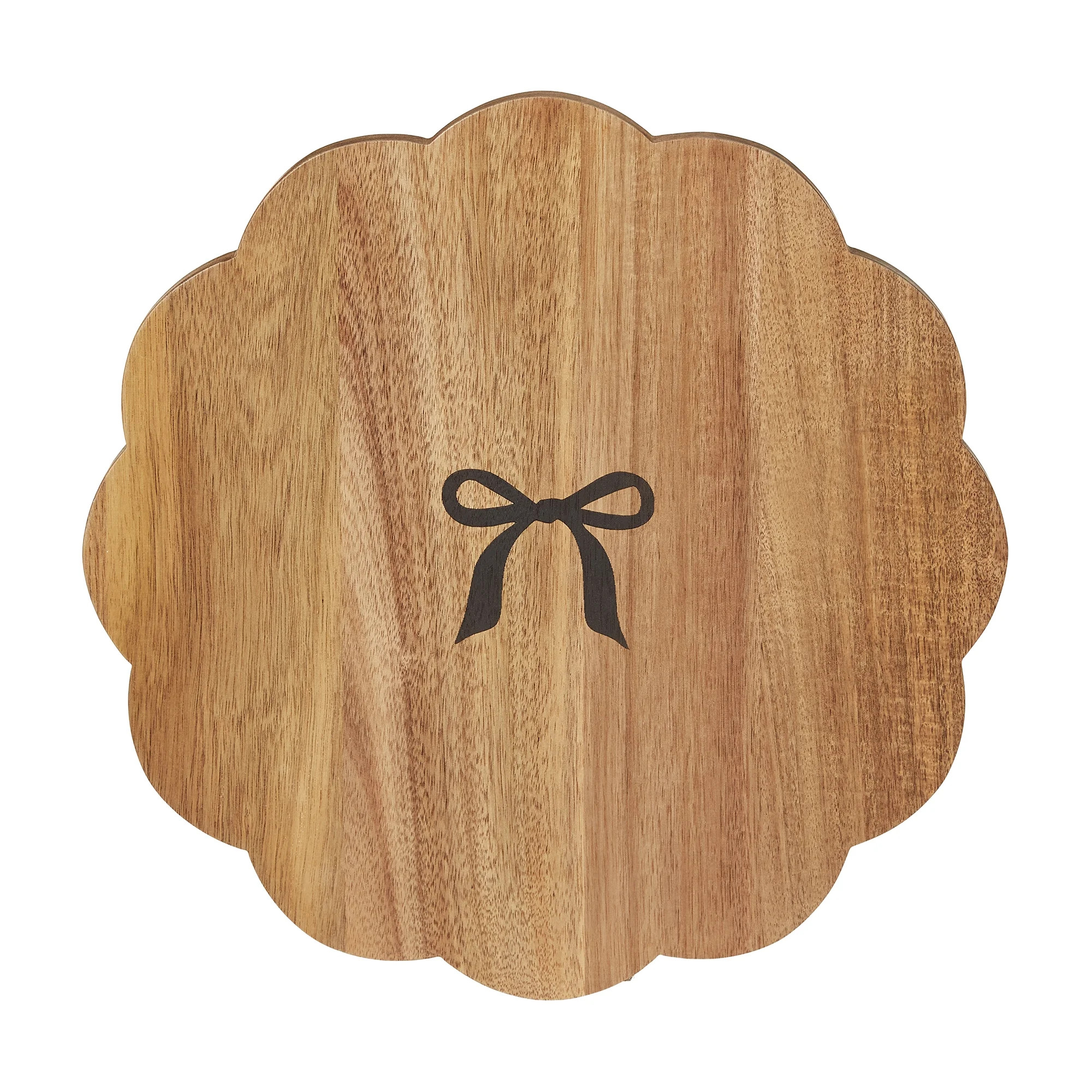 Fraiche4.9 stars out of 9 reviews(4.9)|9 Fraiche Scalloped Round Serving Board Current price is C... | Walmart (CA)