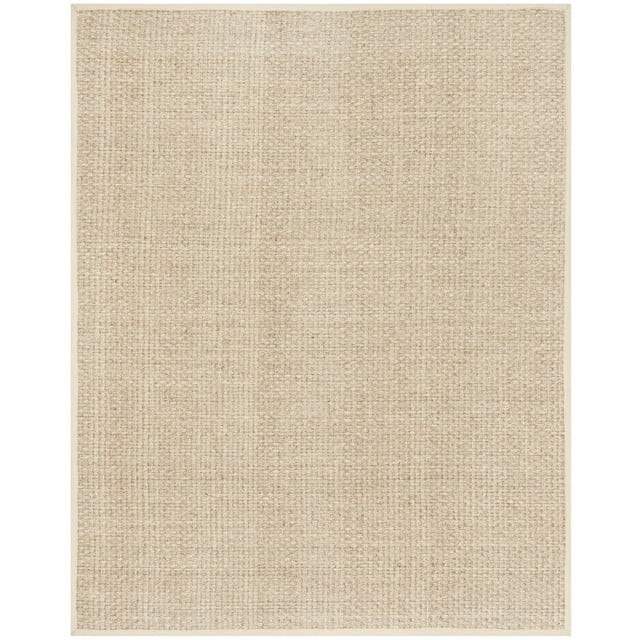 SAFAVIEH Natural Fiber Arbor Border Area Rug, Natural/Beige, 8' x 10' | Walmart (US)