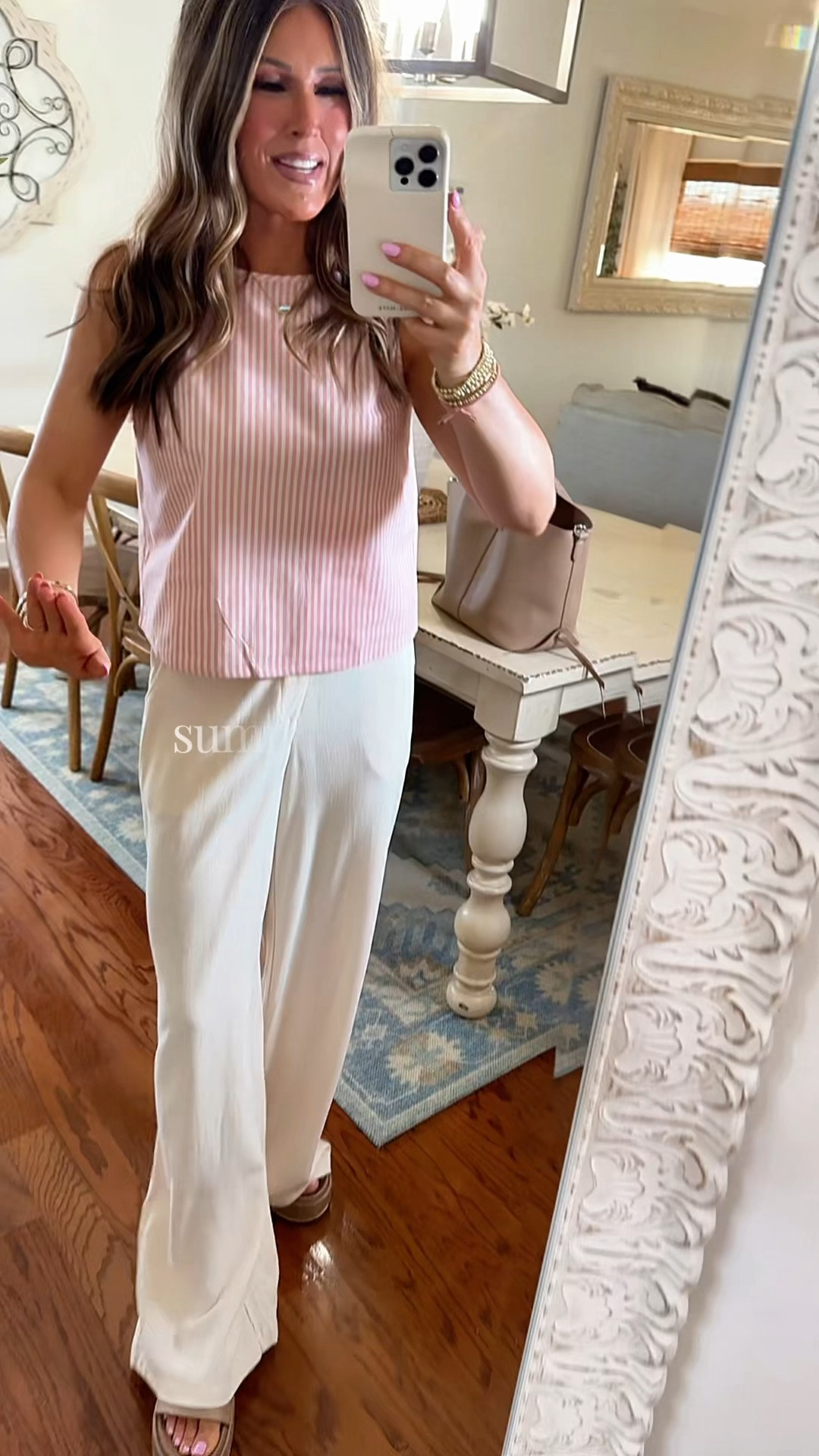 vacation outfits beach

The cutest lightweight summer top that makes every outfit look put together 💕

This is one of those tops that instantly makes your outfit look better 💕

It’s lightweight, slightly cropped but still mom-friendly, and perfect for those hot summer days when you want to look cute without trying too hard

I’ve been pairing it with denim, linen pants, and even shorts for an easy everyday look

summer tops for women
casual cute outfits women
lightweight summer outfit

#preppystyle #momstyle #summeroutfits #tiktokshopspringglowup 
#creatorsearchinsights @IDEALSANXUN Spot 

#LTKTravel #LTKmomlife #LTKootd