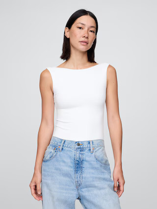 CloseKnit Jersey Boatneck Bodysuit | Gap (US)