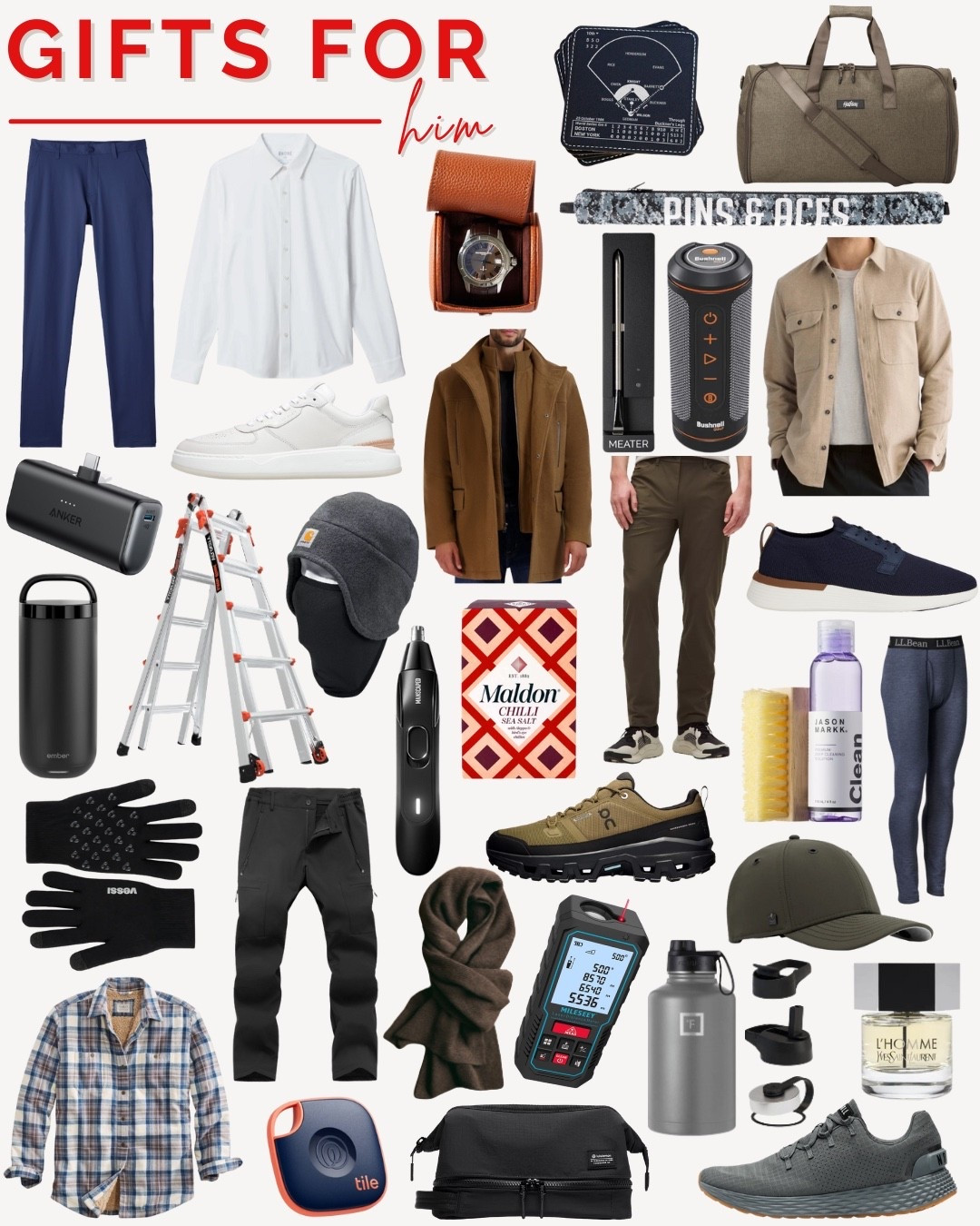 30 of the 𝙗𝙚𝙨𝙩 𝙤𝙛 𝙩𝙝𝙚 𝙗𝙚𝙨𝙩 gift ideas for the man in your life! 💙🎄🎁

we’ve made gift giving even easier by narrowing down this list to the top recs, mff best sellers + things our husbands love! 𝙞𝙛 𝙩𝙝𝙚 𝙢𝙖𝙣 𝙞𝙣 𝙮𝙤𝙪𝙧 𝙡𝙞𝙛𝙚 𝙙𝙤𝙚𝙨𝙣’𝙩 𝙝𝙖𝙫𝙚 𝙨𝙤𝙢𝙚𝙩𝙝𝙞𝙣𝙜 𝙤𝙣 𝙩𝙝𝙞𝙨 𝙡𝙞𝙨𝙩, 𝙘𝙤𝙣𝙨𝙞𝙙𝙚𝙧 𝙮𝙤𝙪𝙧 𝙨𝙝𝙤𝙥𝙥𝙞𝙣𝙜 𝙙𝙤𝙣𝙚! 🛍️

not linked: tile tracker, melin a-game thermal snap back, no bull allday ripstop sneakers

happy shopping!
xo christin + jill
[your friend’s friends]
•
•
𝘵𝘩𝘪𝘴 𝘨𝘶𝘪𝘥𝘦 𝘪𝘴 𝘢 𝘤𝘶𝘳𝘢𝘵𝘦𝘥 𝘭𝘪𝘴𝘵 𝘰𝘧 𝘵𝘩𝘦 𝘮𝘰𝘴𝘵 𝘮𝘦𝘯𝘵𝘪𝘰𝘯𝘦𝘥 𝘳𝘦𝘤𝘰𝘮𝘮𝘦𝘯𝘥𝘢𝘵𝘪𝘰𝘯𝘴 𝘧𝘳𝘰𝘮 𝘧𝘰𝘭𝘭𝘰𝘸𝘦𝘳 𝘧𝘳𝘪𝘦𝘯𝘥𝘴, 𝘵𝘳𝘪𝘦𝘥 + 𝘵𝘳𝘶𝘦 𝘱𝘳𝘰𝘥𝘶𝘤𝘵𝘴 𝘸𝘦 𝘭𝘰𝘷𝘦 + 𝘯𝘦𝘸 𝘵𝘩𝘪𝘯𝘨𝘴 𝘸𝘦 𝘩𝘢𝘷𝘦 𝘰𝘶𝘳 𝘦𝘺𝘦 𝘰𝘯! 𝘸𝘦 𝘩𝘢𝘷𝘦 𝘯𝘰𝘵 𝘱𝘦𝘳𝘴𝘰𝘯𝘢𝘭𝘭𝘺 𝘵𝘳𝘪𝘦𝘥 𝘵𝘩𝘦𝘮 𝘢𝘭𝘭. 𝘸𝘩𝘦𝘯 𝘢𝘱𝘱𝘭𝘪𝘤𝘢𝘣𝘭𝘦 𝘸𝘦 𝘶𝘵𝘪𝘭𝘪𝘻𝘦 𝘢𝘧𝘧𝘪𝘭𝘪𝘢𝘵𝘦 𝘭𝘪𝘯𝘬𝘴 𝘵𝘩𝘢𝘵 𝘦𝘢𝘳𝘯 𝘢 𝘤𝘰𝘮𝘮𝘪𝘴𝘴𝘪𝘰𝘯.  𝘸𝘦 𝘢𝘱𝘱𝘳𝘦𝘤𝘪𝘢𝘵𝘦 𝘺𝘰𝘶𝘳 𝘴𝘶𝘱𝘱𝘰𝘳𝘵!

gifts for men//gift ideas for him//gifts for dad//millennial men must haves

#LTKGiftGuide #LTKMens #LTKHoliday