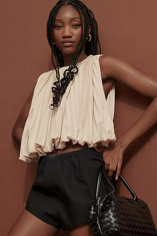 Mare Mare Sleeveless Pleated Top | Anthropologie (US)